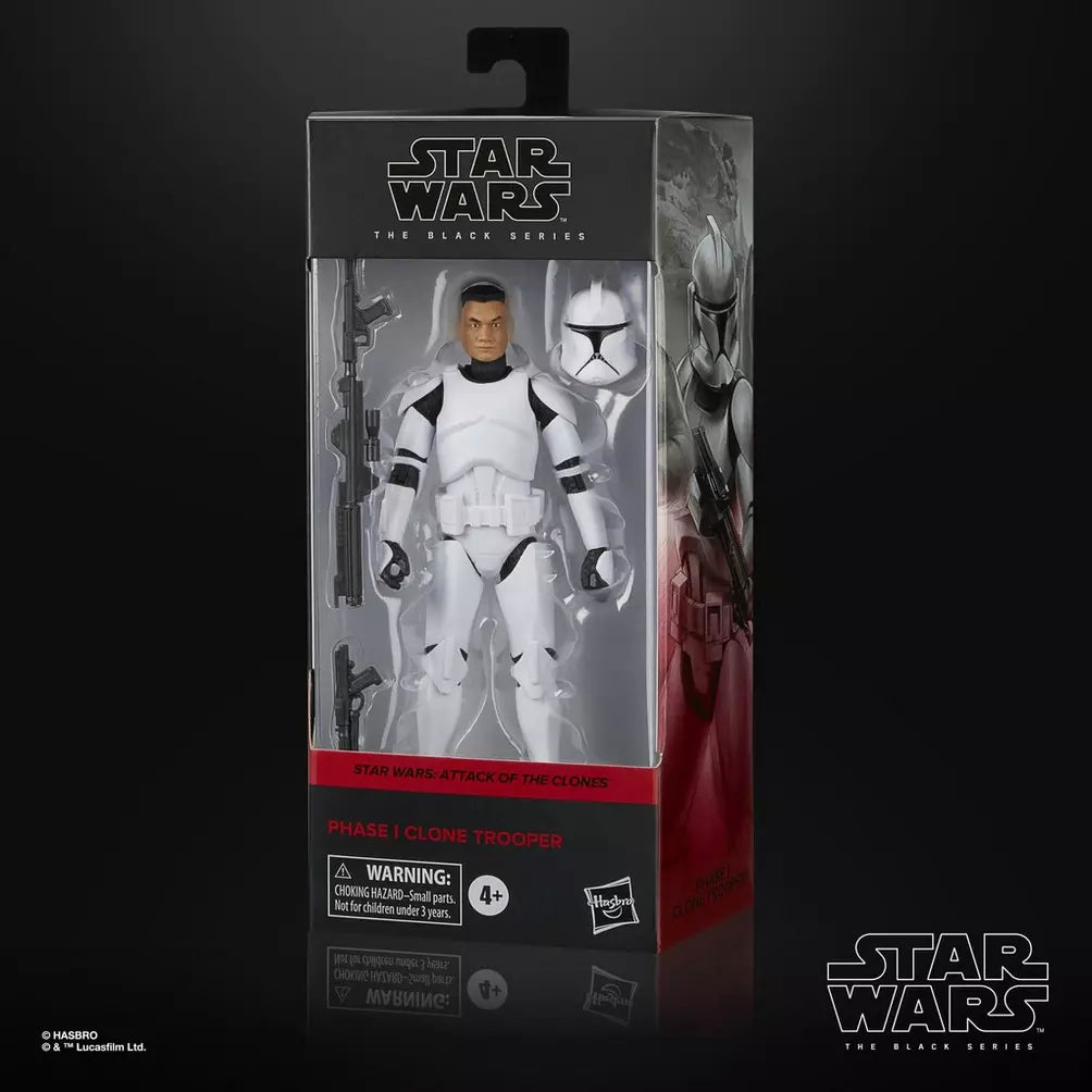 Black Series Star Wars: AOTC - Phase I Clone Trooper 6" Action Figure