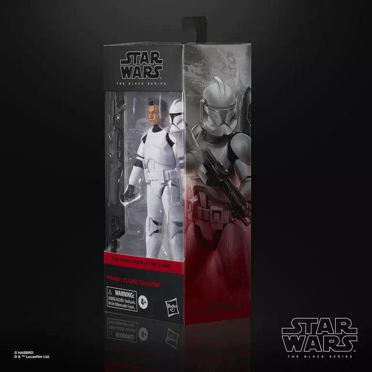 Black Series Star Wars: AOTC - Phase I Clone Trooper 6" Action Figure