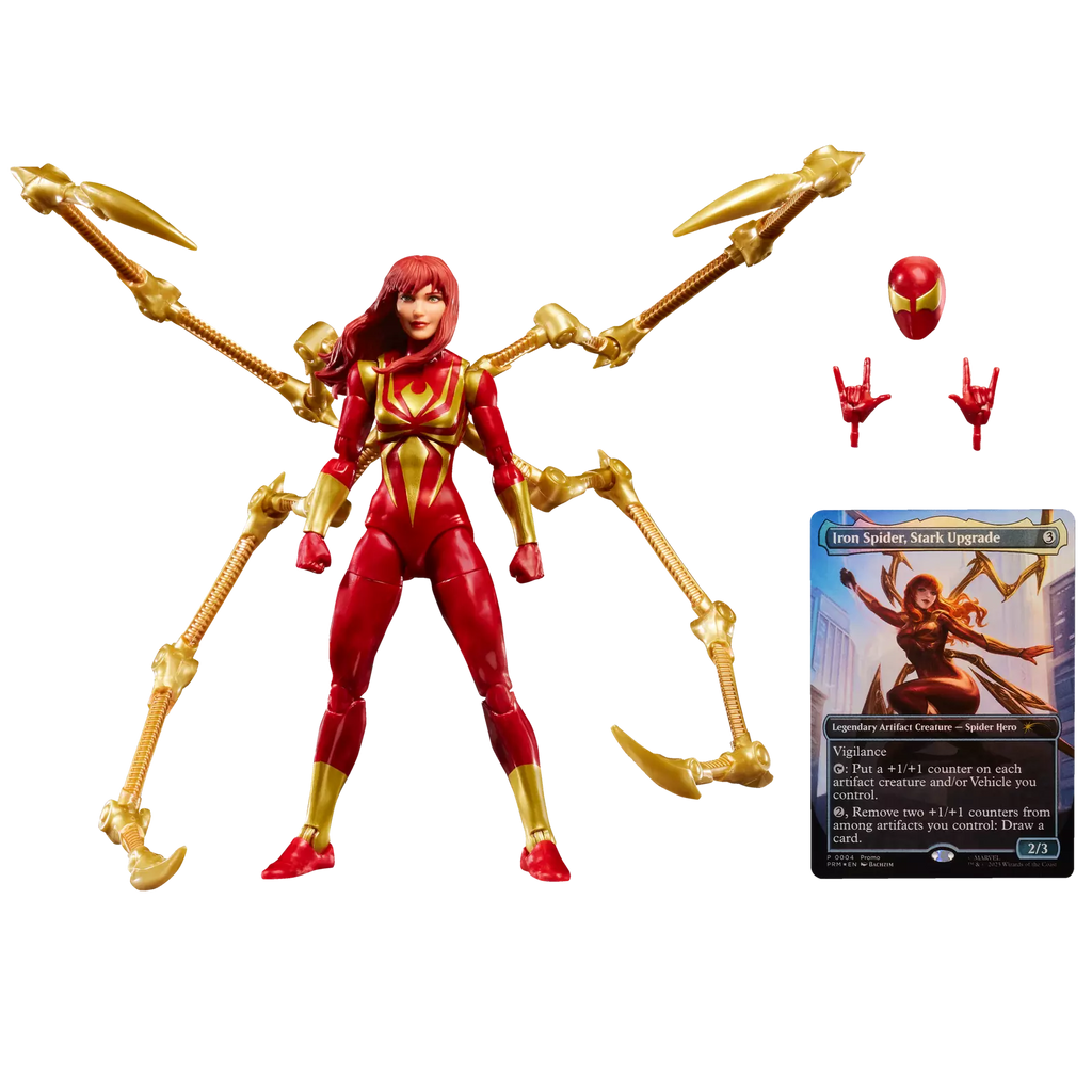 Marvel Legends Magic: The Gathering Mary Jane Watson (Iron Spider) 6-inch AF