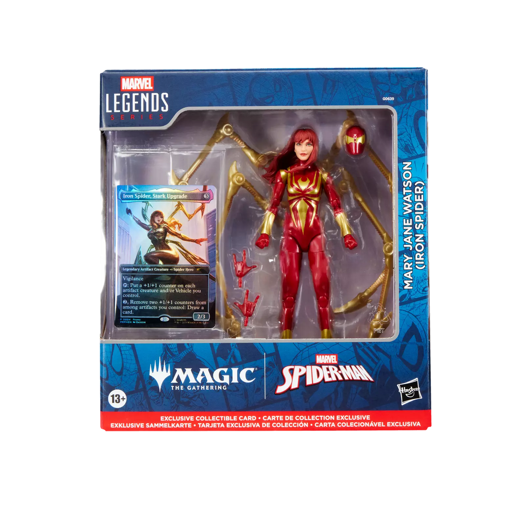 Marvel Legends Magic: The Gathering Mary Jane Watson (Iron Spider) 6-inch AF