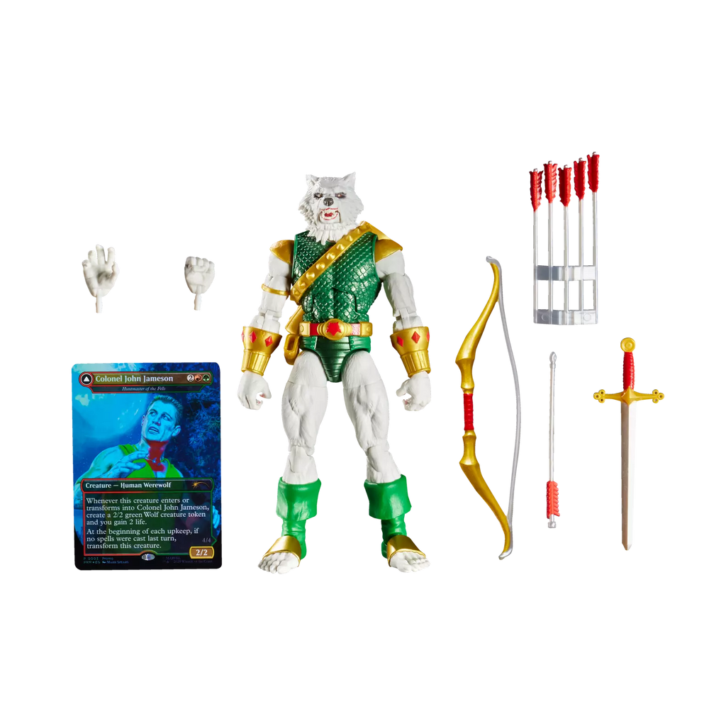 Marvel Legends Magic: The Gathering Man-Wolf 6-inch AF