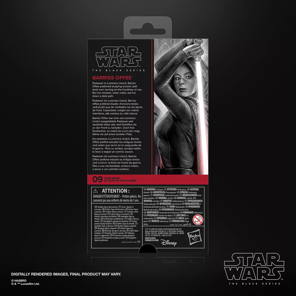 Black Series Star Wars: AOTC - Barriss Offee 6" Action Figure
