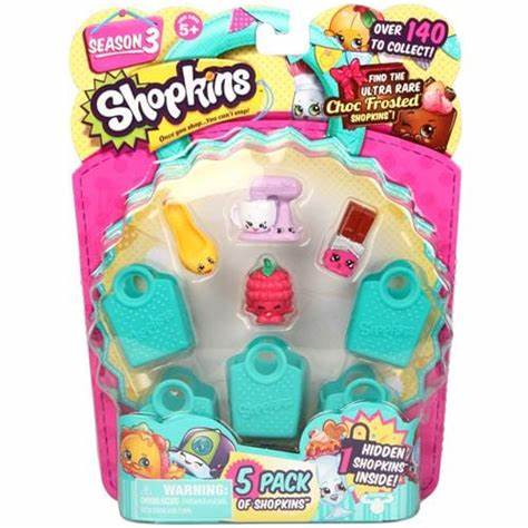 Shopkins Season 3 (5 Pack) (Styles Will Vary)