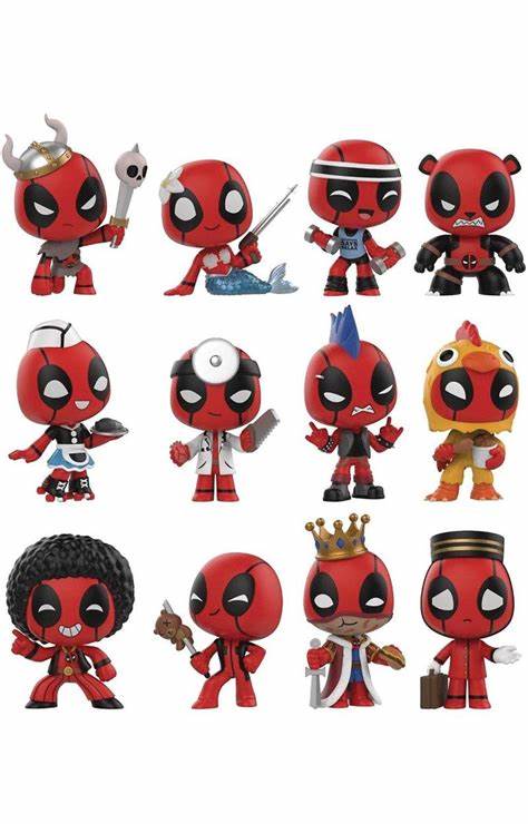 Funko Mystery Mini: Deadpool (1 Random Figure)