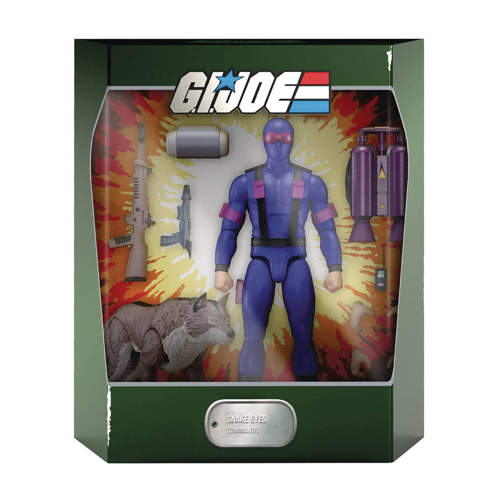 Super7 G.I. Joe: Real American Hero Snake Eyes - ULTIMATES! 7 in Action Figure
