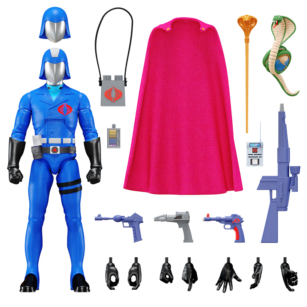 Super7 G.I. Joe: Cobra Commander - ULTIMATES! 7 in Action Figure