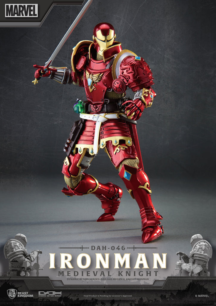 Medieval Knight Iron Man DAH-046 Dynamic 8ction Action Figure