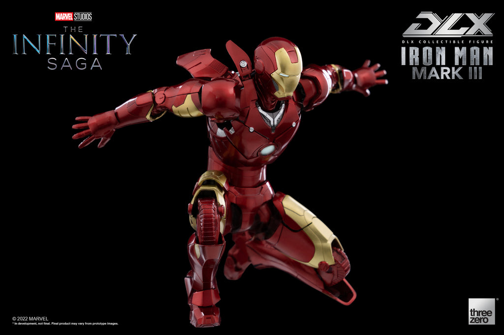 Marvel Infinity Saga Iron Man Mark 3 DLX 1/12 Scale Action Figure