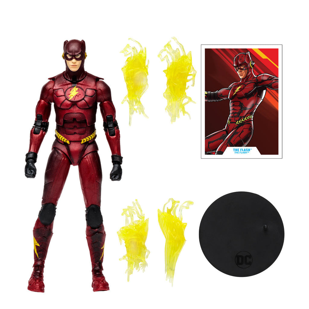 Flash Dc Multivese DC Multiverse The Flash (Movie): Flash (Batman Costume) 7-Inch Action ...