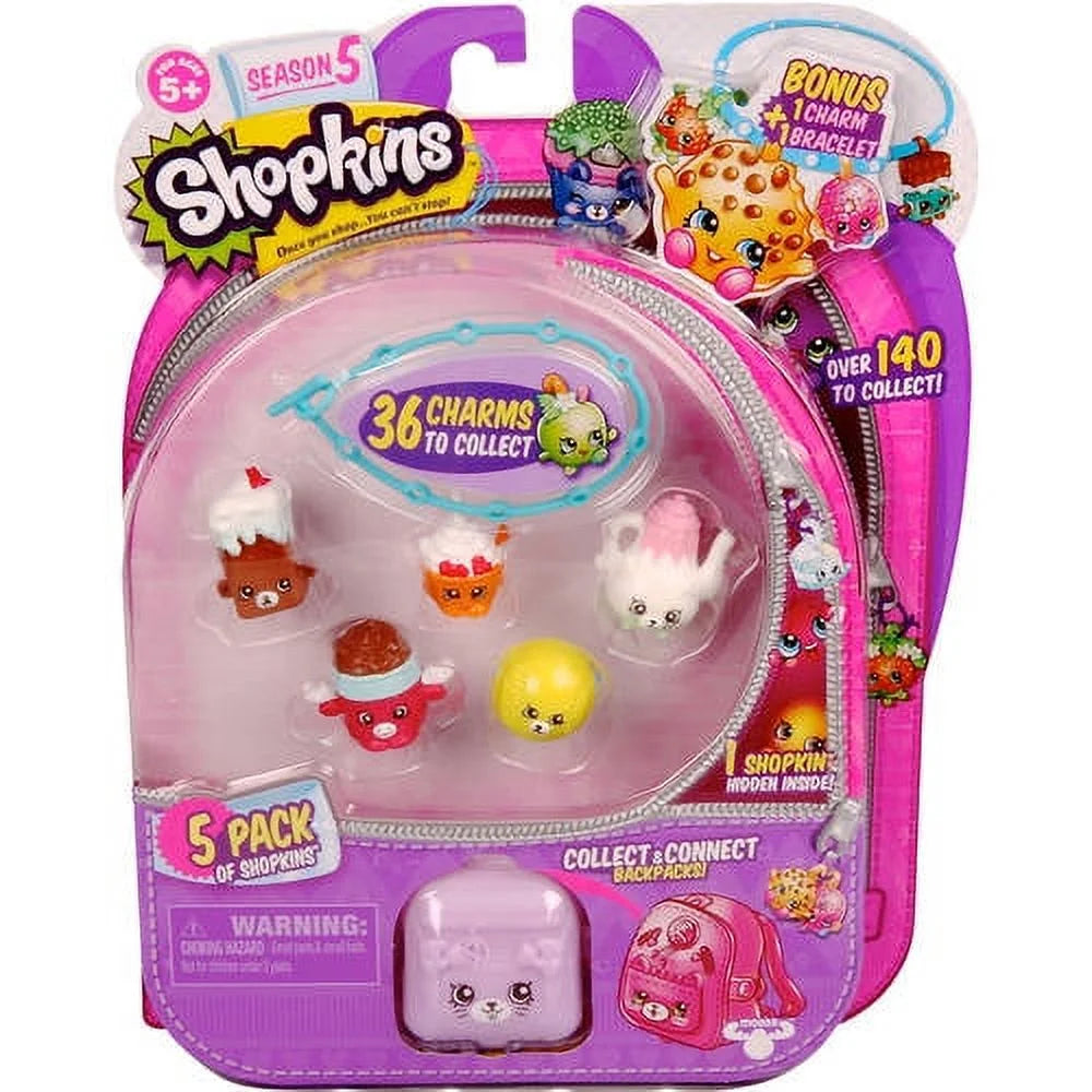 Shopkins Season 5 (5 Pack) (Styles Will Vary)