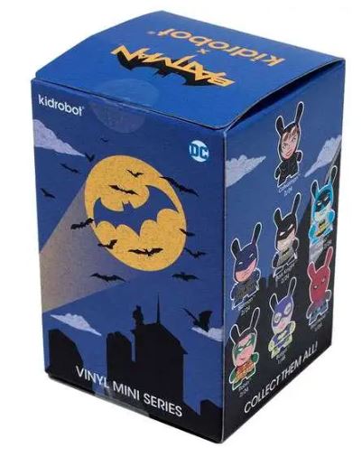 Kidrobot Batman Dunny Mini-Series Blind Box 3” Vinyl Figure