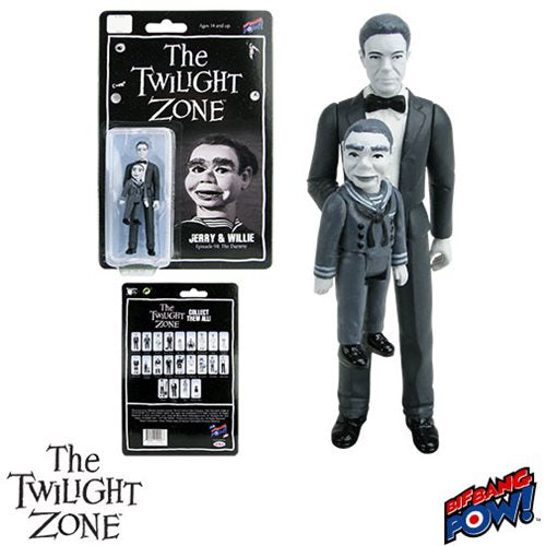 The Twilight Zone The Dummy Jerry and Willie (Series 4) 3 3/4-Inch figure