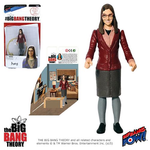 The Big Bang Theory Amy Farrah Fowler (Series 1) 3 3/4-Inch