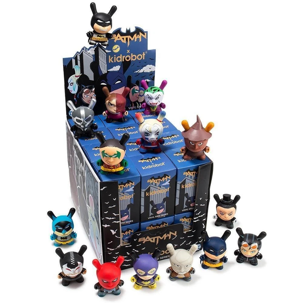 Kidrobot Batman Dunny Mini-Series Blind Box 3” Vinyl Figure