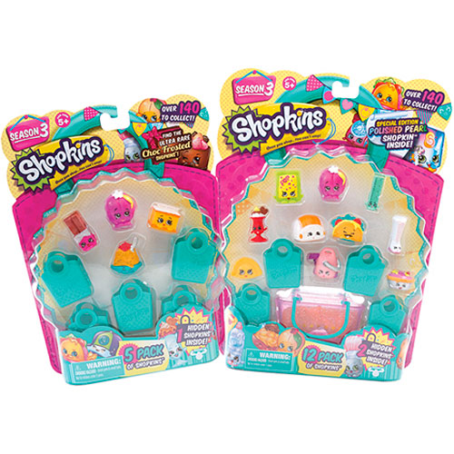 Shopkins Season 3 (5 Pack) (Styles Will Vary)