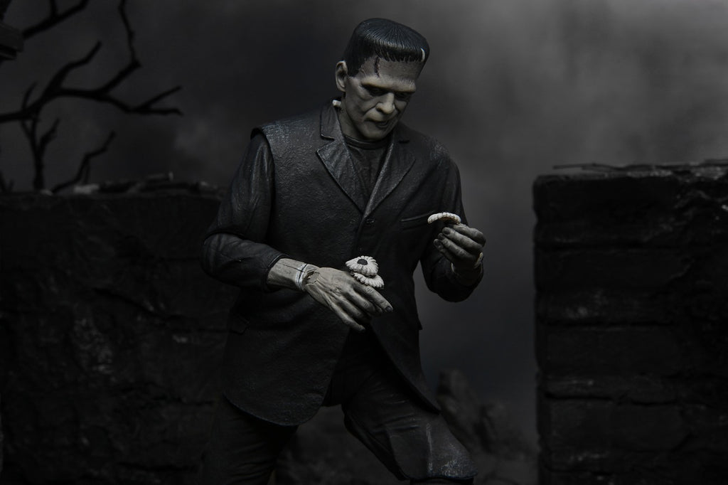 NECA Universal Monsters - Ultimate Frankenstein’s Monster (B&W) 7 inch Scale Action Figure 634482048054