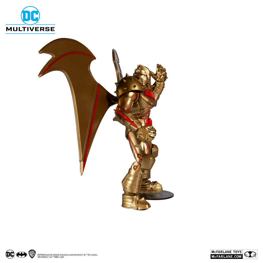 DC Multiverse Armored Batman Hellbat (GOLD Edition) Suit 7-Inch Action Figure 787926151749