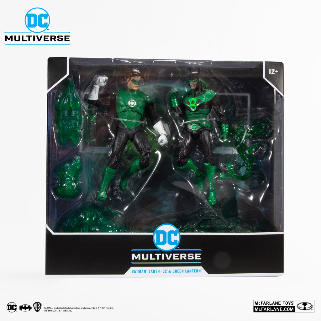 DC Multiverse Batman Earth-32 & Green Lantern Hal Jordan 7" Action Figure Multipack 787926154542