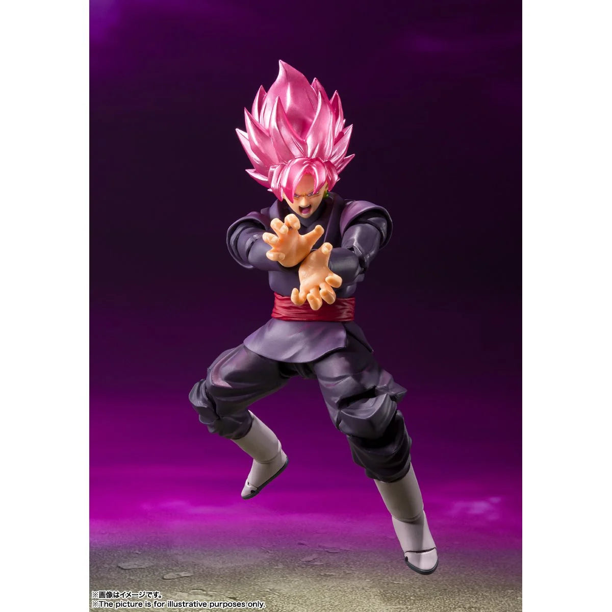 S.H.Figuarts Goku Black Super Saiyan Rose Dragon Ball Action Figure Bandai  (USA)