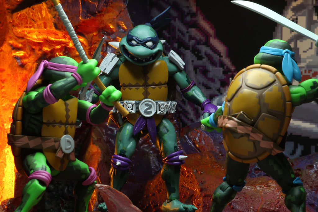 NECA TMNT: Turtles in Time – Slash 7” Scale Action Figure