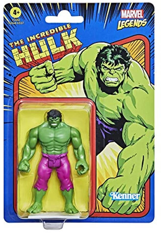 Retro Kenner Marvel Legends: Hulk 3.75" Action Figure 501099384257