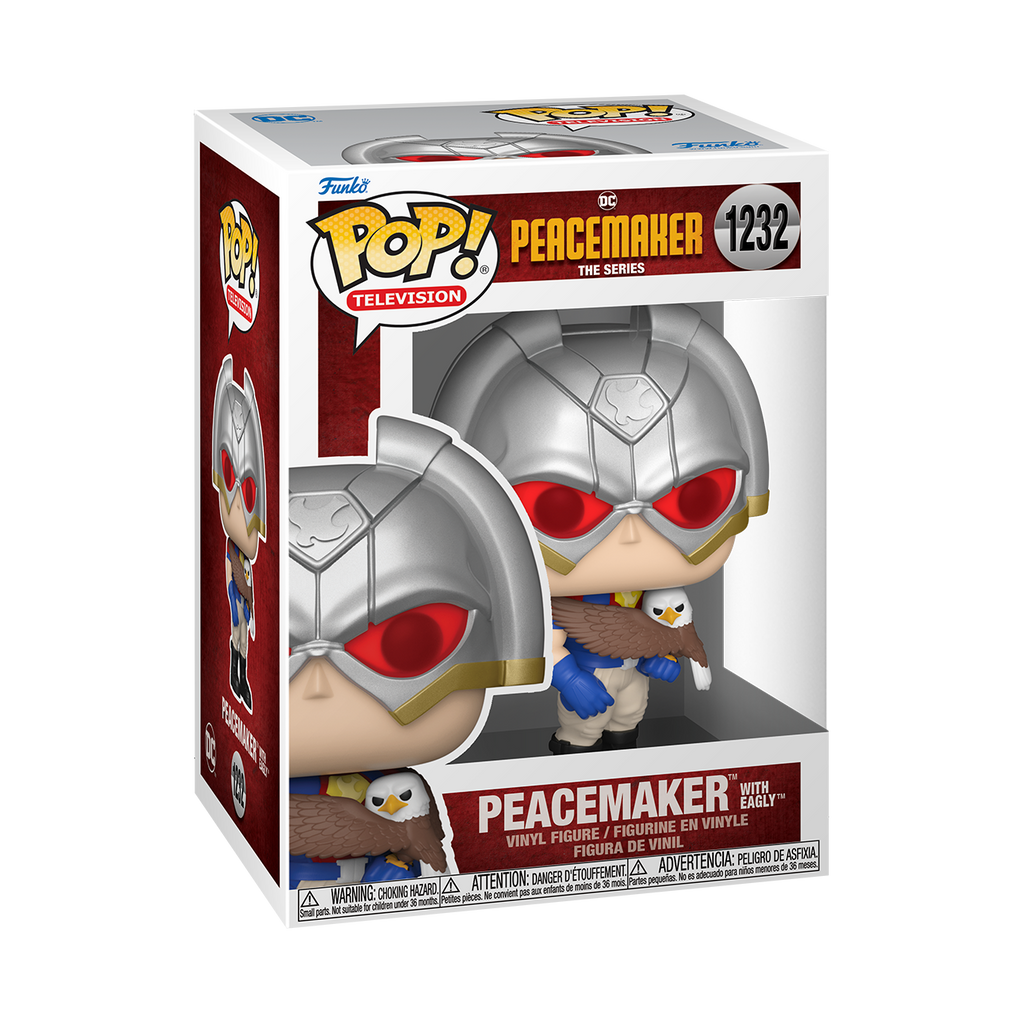 Funko POP TV: Peacemaker - Peacemaker w/Eagly 889698641814