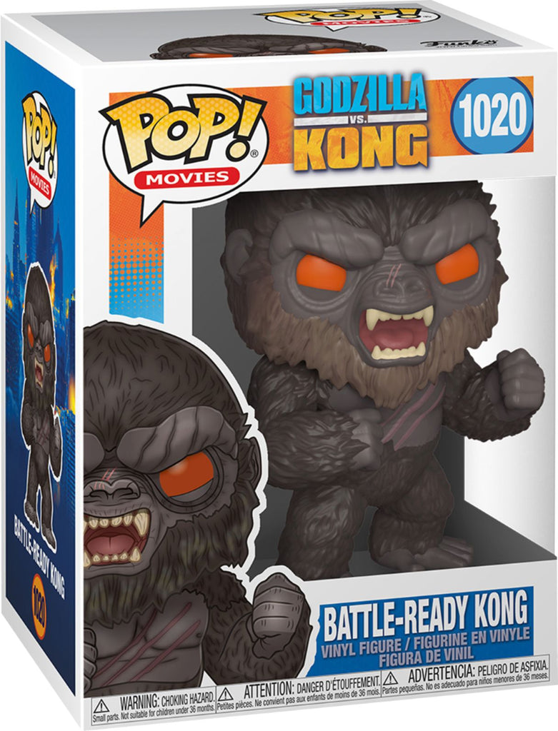 Funko POP! Movies: Godzilla Vs Kong - Battle-Ready Kong 889698509527