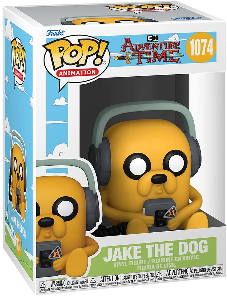 Funko POP! Animation: Adventure Time - Jake with Player Collectible Figure