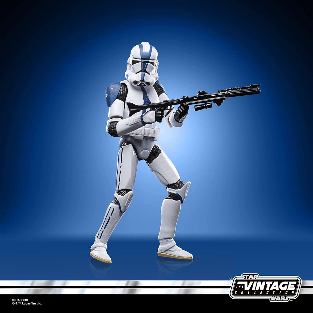 Star Wars The Vintage Collection Clone Trooper (501st Legion) Figure 3.75 Inches 5010993983322