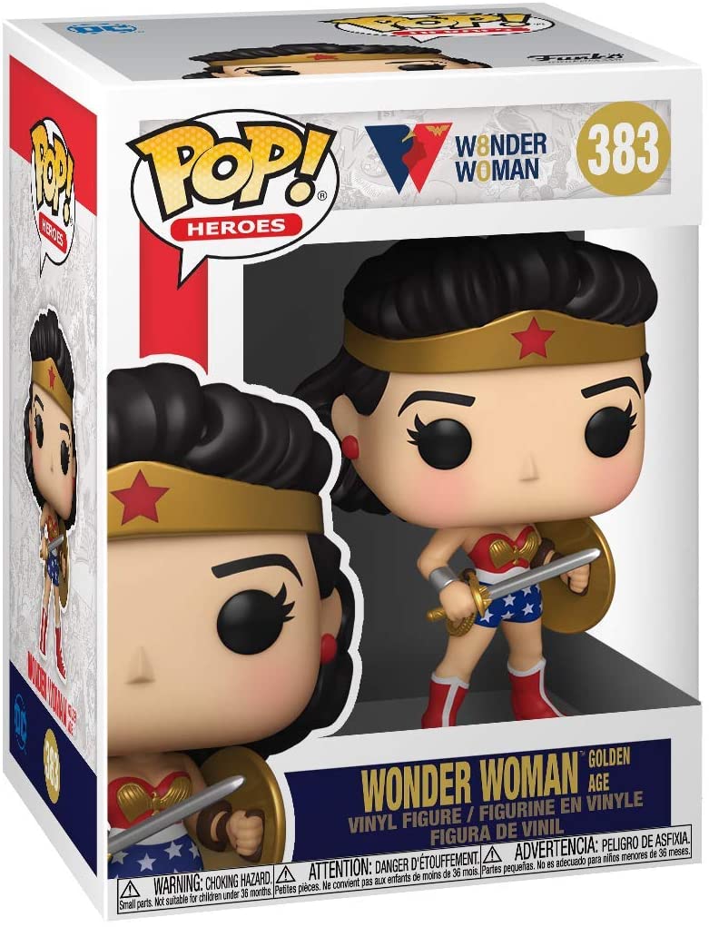 Funko Pop! Heroes: Wonder Woman 80th - Wonder Woman (Golden Age) 889698549738