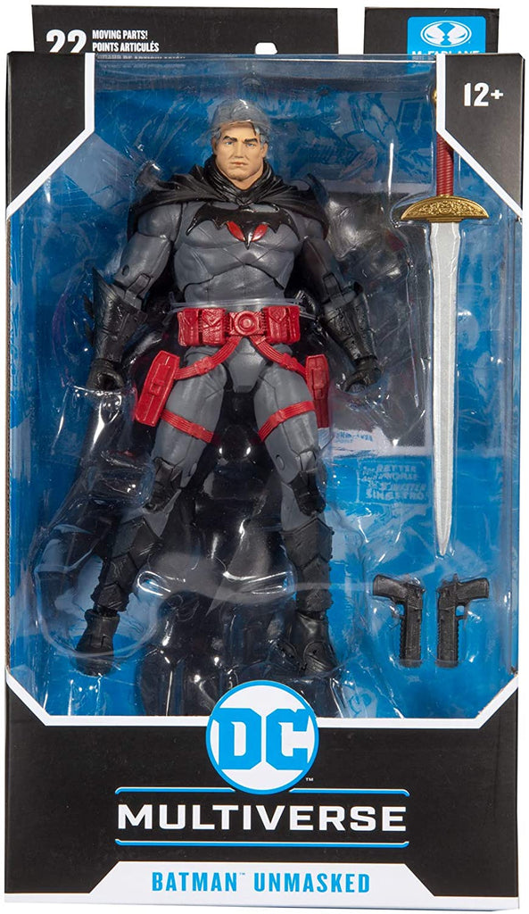 DC Multiverse Thomas Wayne Flashpoint Batman Unmasked 7-Inch Action Figure 787926150186