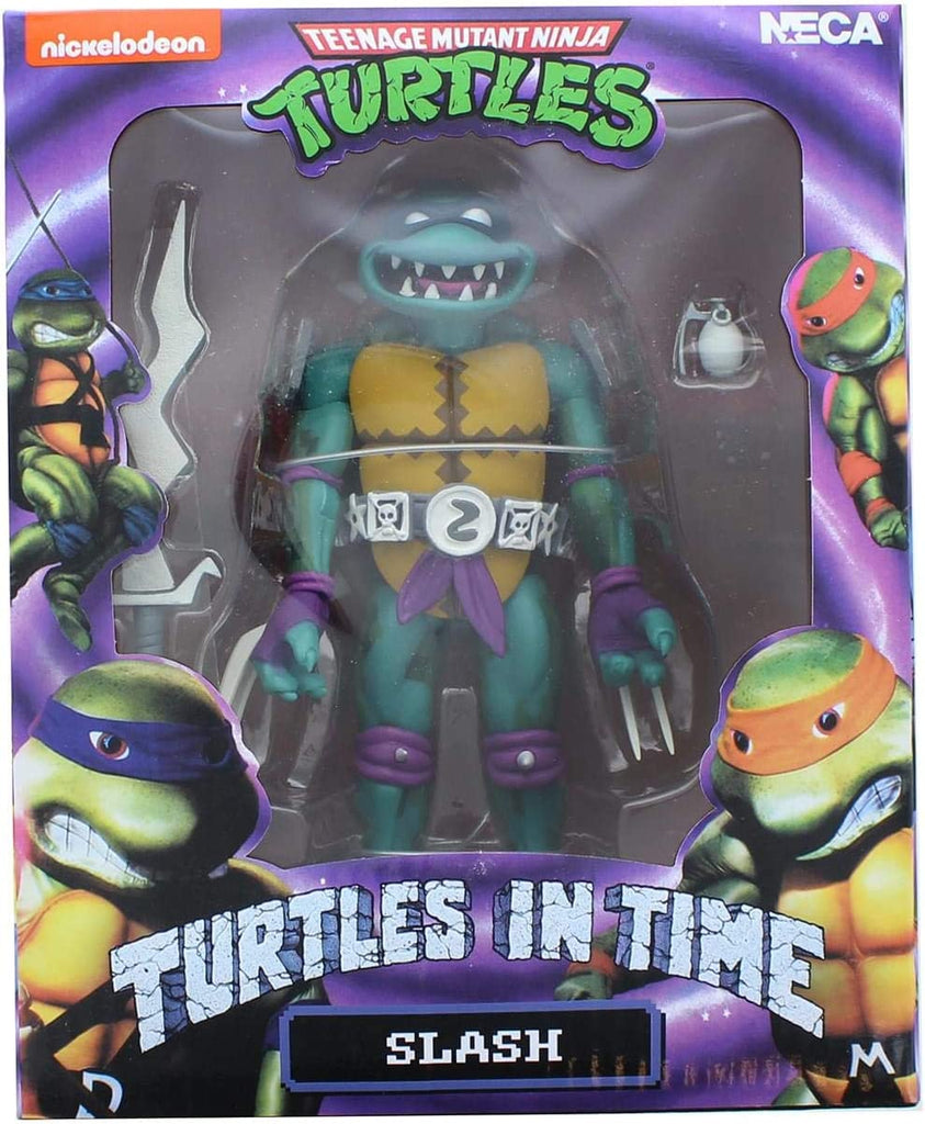 NECA TMNT: Turtles in Time – Slash 7” Scale Action Figure