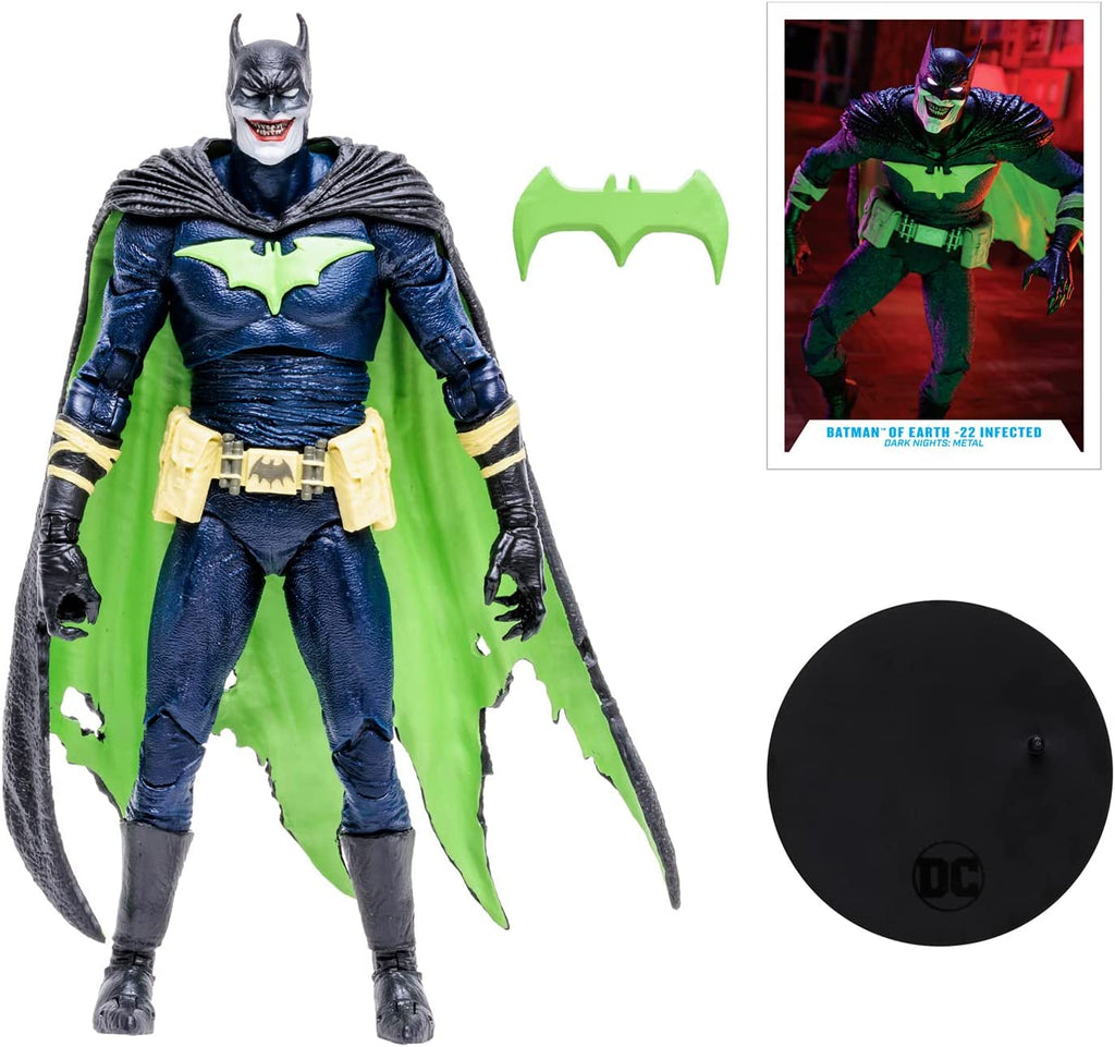 DC Multiverse Batman Who Laughs as Batman (Earth-22 Infected) 7-Inch Action Figure 787926152494
