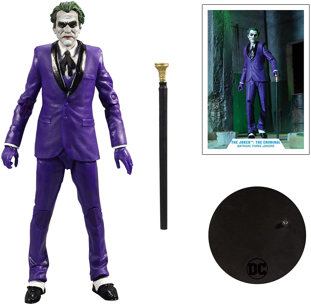DC Multiverse The Joker: The Criminal from Batman: Three Jokers Action Figure 787926301397