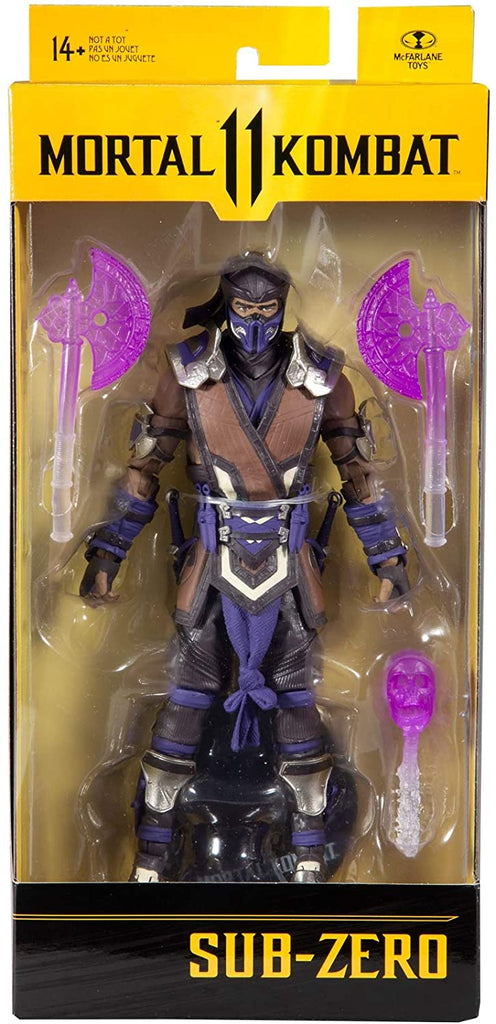 Mortal Kombat Sub-Zero (Winter Purple Skin) 7-Inch Action Figure 787926110395