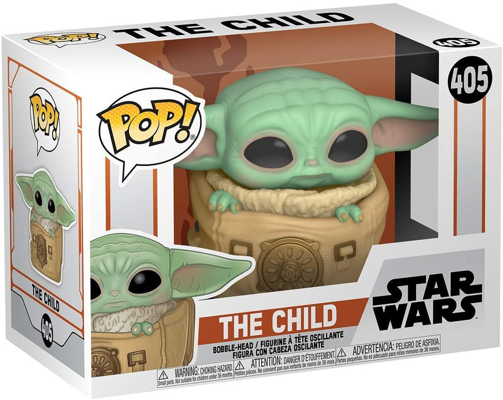 Funko POP! Star Wars: The Mandalorian - The Child in Bag - Collectible Figure 889698509633
