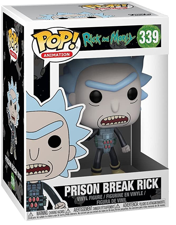 Funko POP! Animation Rick and Morty: Prison Escape Rick 889698284509