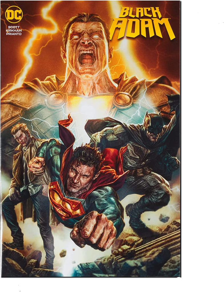 DC Direct Page Punchers: Superman w/Comic (Black Adam) 7" Action Figure 787926159035