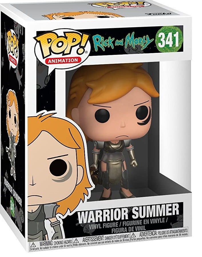 Funko POP! Animation Rick and Morty: Warrior Summer 889698284523