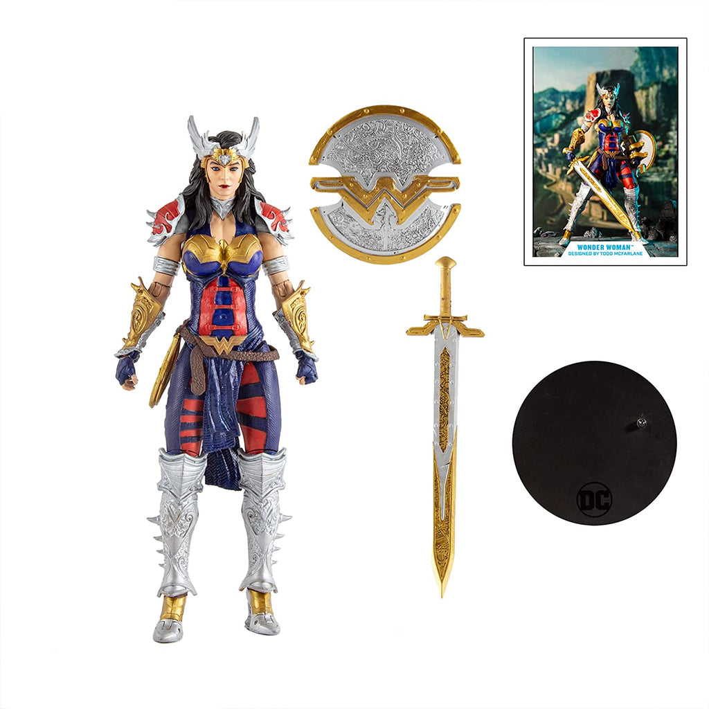 DC Multiverse Wonder Woman Designed by Todd McFarlane 7-Inch Action Figure 787926151442