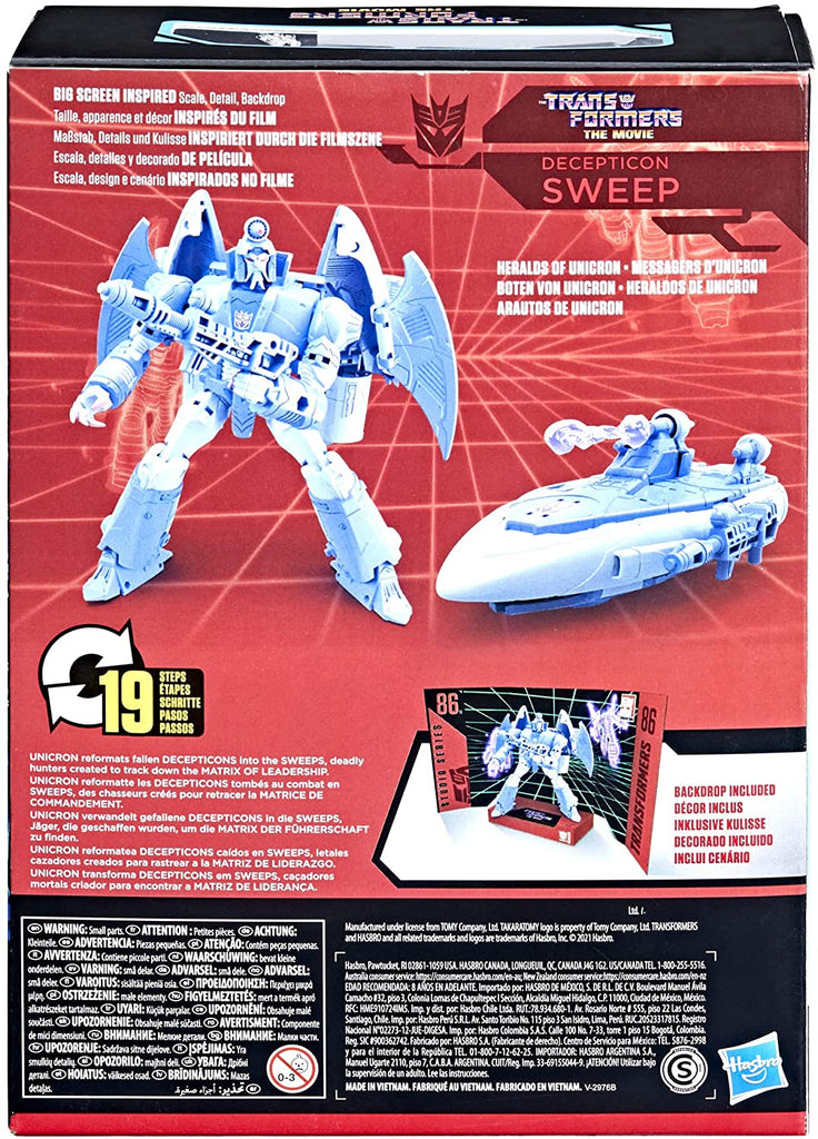 Transformers Studio Series 86 Voyager Class - Decepticon: Sweep 630509989768
