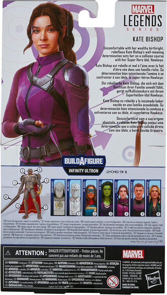 Marvel Legends (Disney+) Hawkeye: Kate Bishop Action Figure, 6 Inch