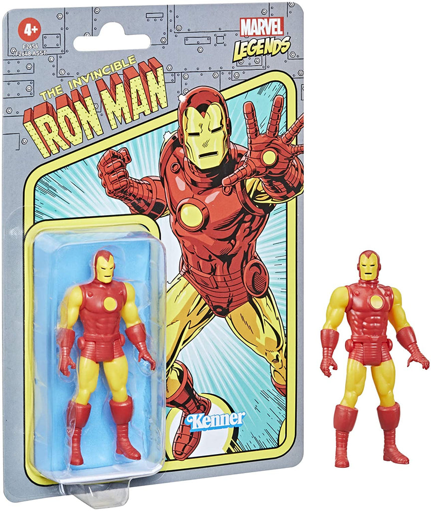 Retro Kenner Marvel Legends: Iron Man 3.75" Action Figure 5010993848911