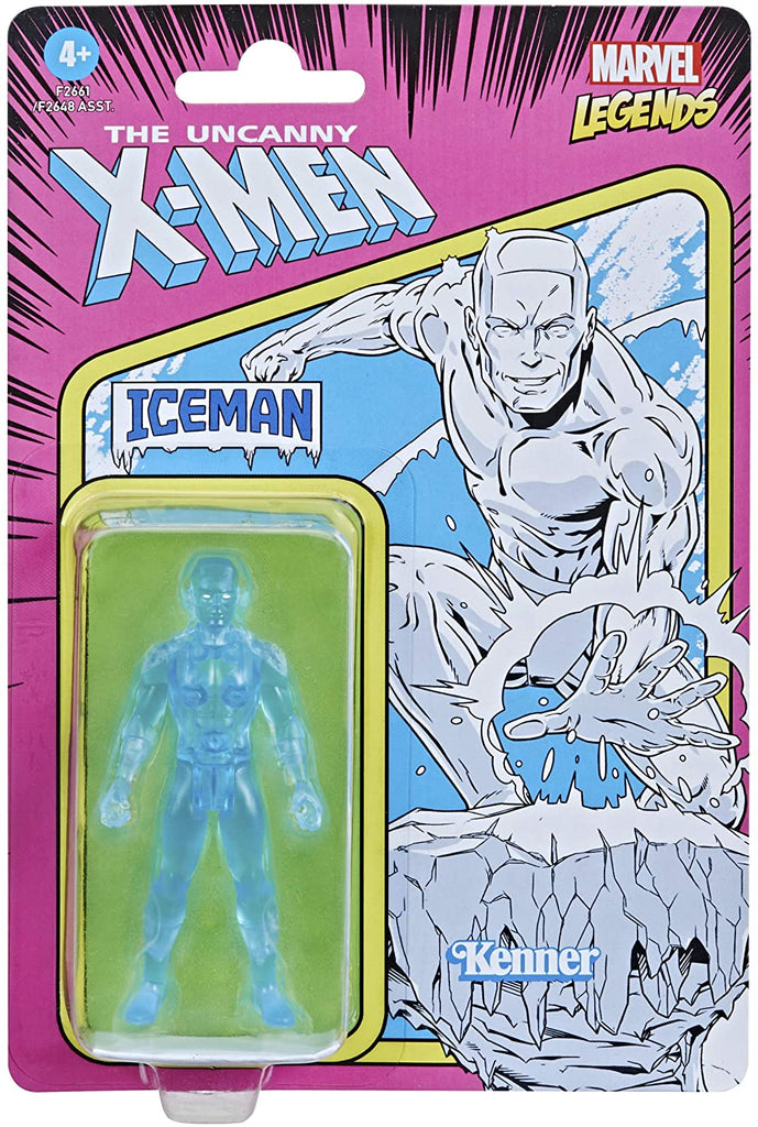 Retro Kenner Marvel Legends: Iceman 3.75" Action Figure 5010993848898