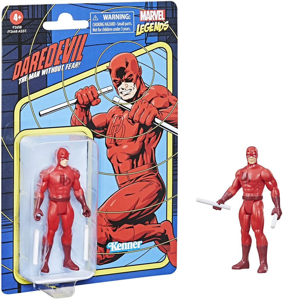 Retro Kenner Marvel Legends: Daredevil 3.75" Action Figure 5010993849000