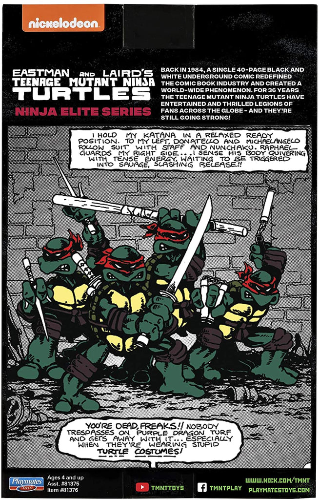 Teenage Mutant Ninja Turtles 6" Original Comic Book Leonardo