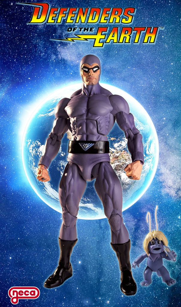 NECA Defenders of the Earth - The Phantom - 7" Scale Action Figure 634482426029