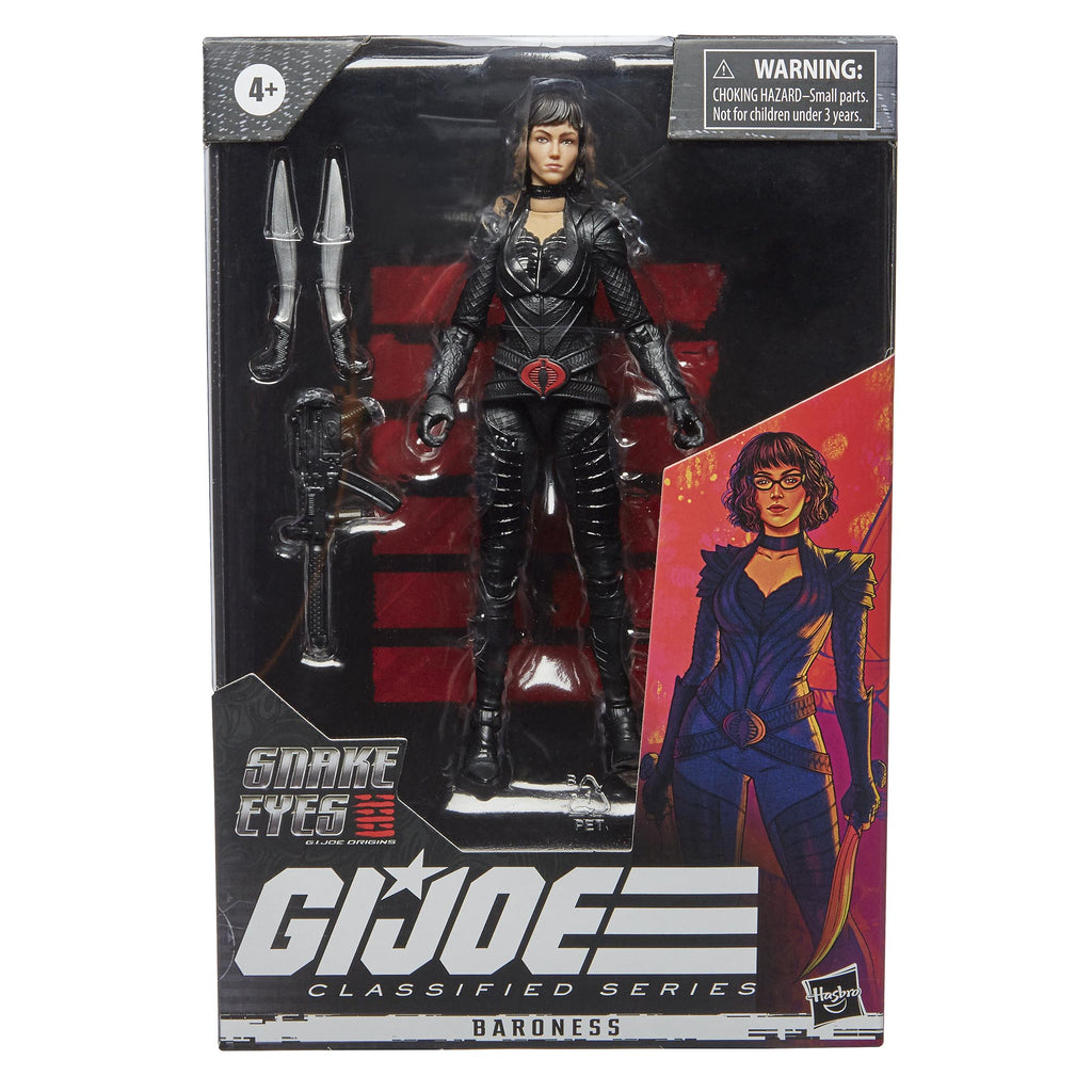 G.I. Joe Classified Series Snake Eyes: GI Joe Origins Baroness 6-Inch Action Figure