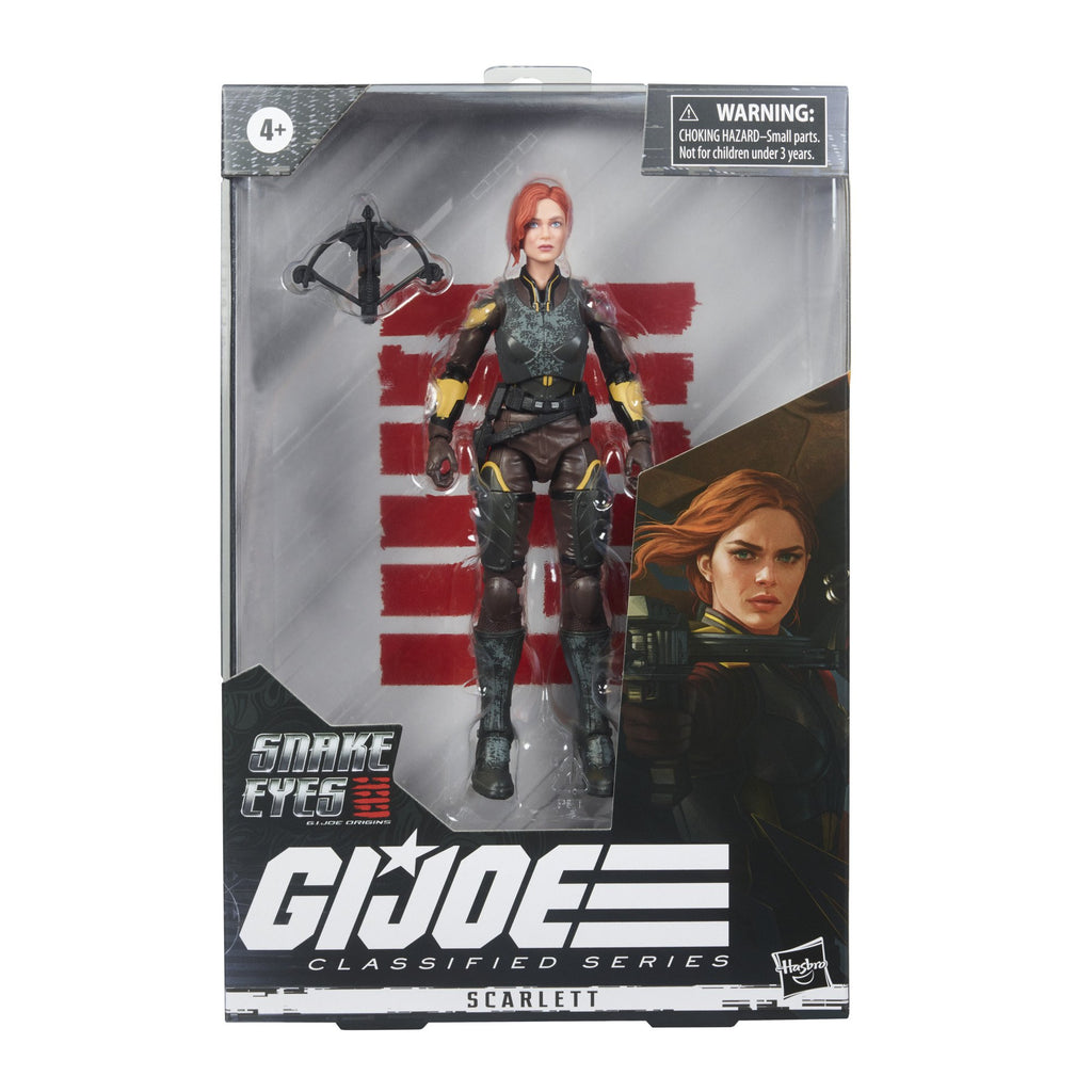 G.I. Joe Classified Series Snake Eyes: GI Joe Origins Scarlett 6-Inch Action Figure
