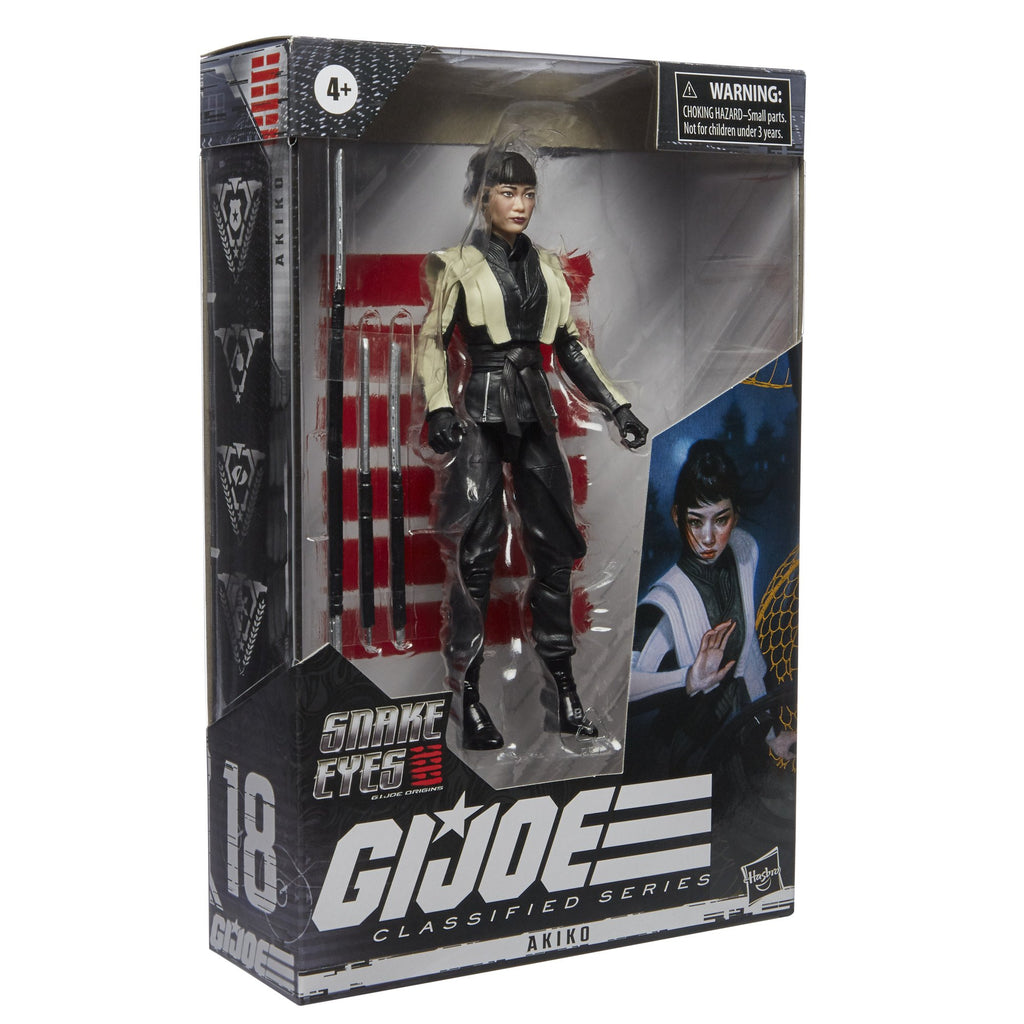 G.I. Joe Classified Series Snake Eyes: GI Joe Origins Akiko 6-Inch Action Figure
